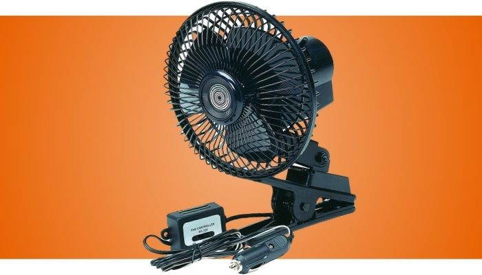 Go Gear 12 Volt Oscillating Fan