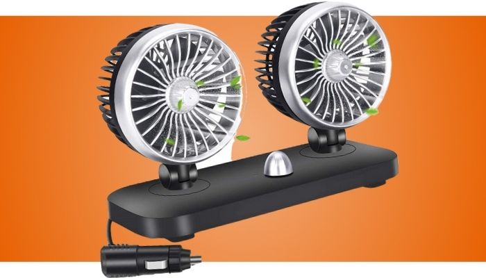 Yesurprise Electric 12V Car Fan