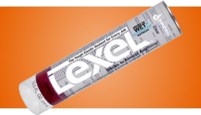 Sashco Clear Lexel Adhesive Caulk