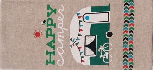 Happy Camper Camping Towel