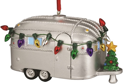 RV Shaped Christmas Tree Ornament