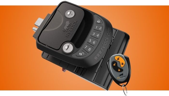 RVLock Key Fob and RH Compact Keyless Entry Keypad