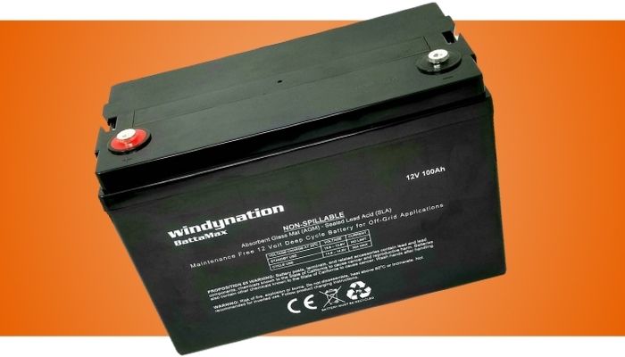 Windy Nation Deep Cycle Sealed Lead Acid Battery