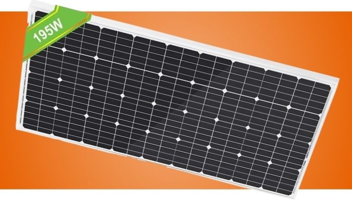 ECO-Worthy Solar Panel Monocrystalline Module